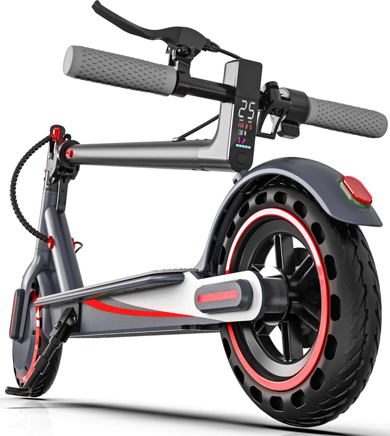 Foldable Electric Scooter for Adults 18.7/12.5 Miles Long Range18.7/15.5 Mph Speed 8.5in Honeycomb Tire Folding E Scooter with Double Braking System Electric Scooter for Commuting