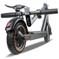 Electric Scooter 8.5" Solid Tires E Scooter for Adult 500W Motor Up to 19MPH /19-21Miles Commuter Escooter with Smart APP and Cruise Control Portable Scooter Electric