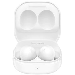 SAMSUNG Galaxy Buds2 True Wireless Earbuds Noise Cancelling Ambient Sound Bluetooth Lightweight Comfort Fit Touch Control International Version (White) (Renewed)