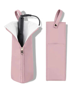 Easy-U Hot Iron Holder & Mat Heat Resistant Travel Bag for Curling Iron Flat Iron - Hair Tool Organizer for Home Travel 11